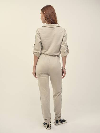 Jumpsuit in Putty