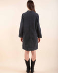 Grey Denim Dress