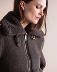 Reversible Faux Fur Shearling Jacket