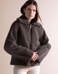 Reversible Faux Fur Shearling Jacket