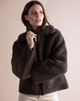 Reversible Faux Fur Shearling Jacket