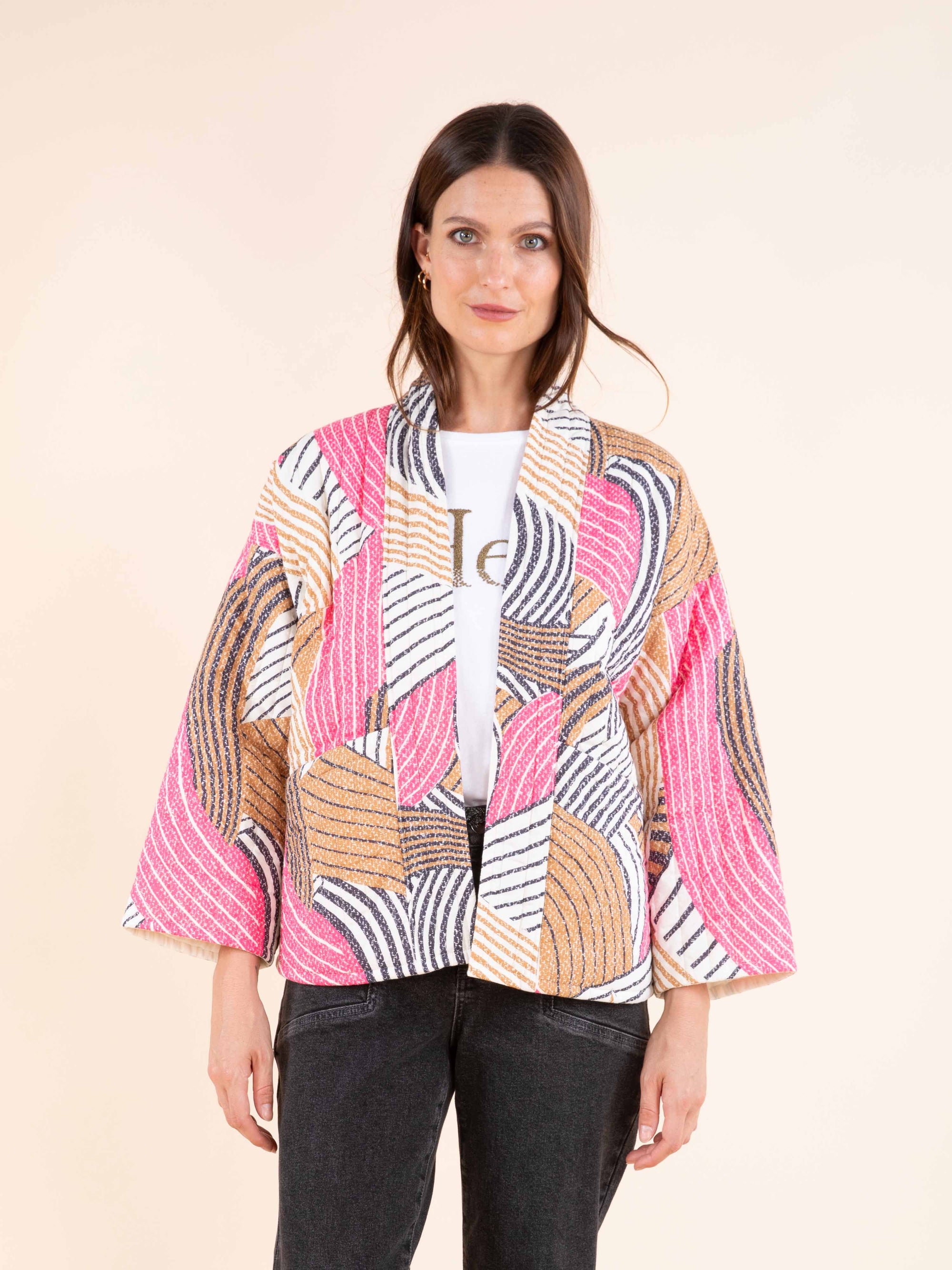 Reversible Kimono Jacket