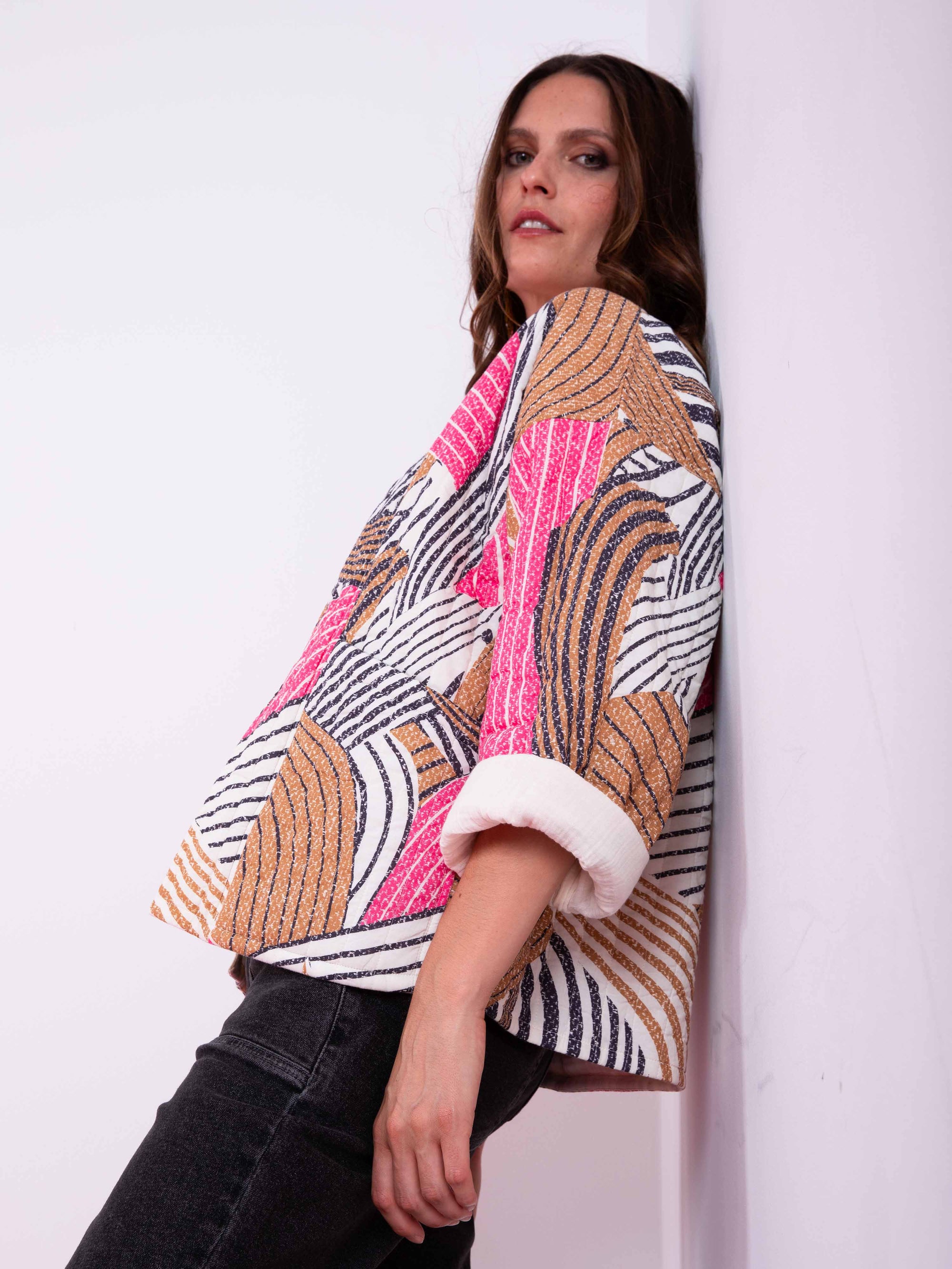 Reversible Kimono Jacket
