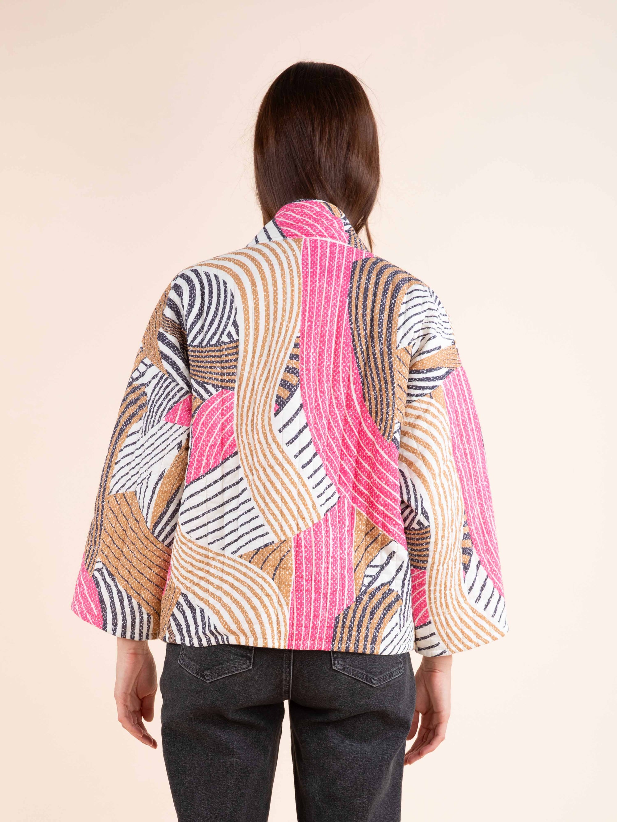 Reversible Kimono Jacket