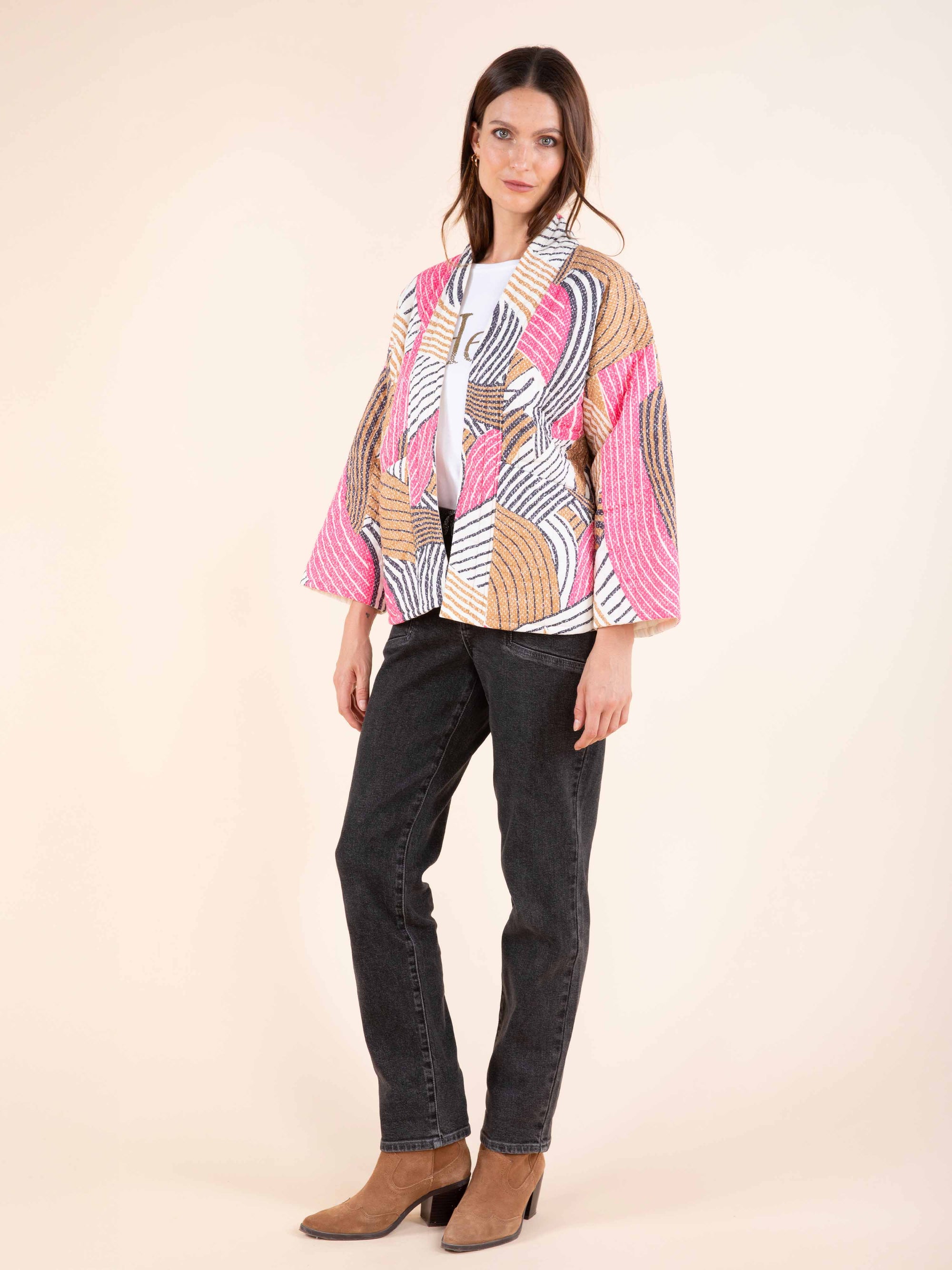 Reversible Kimono Jacket