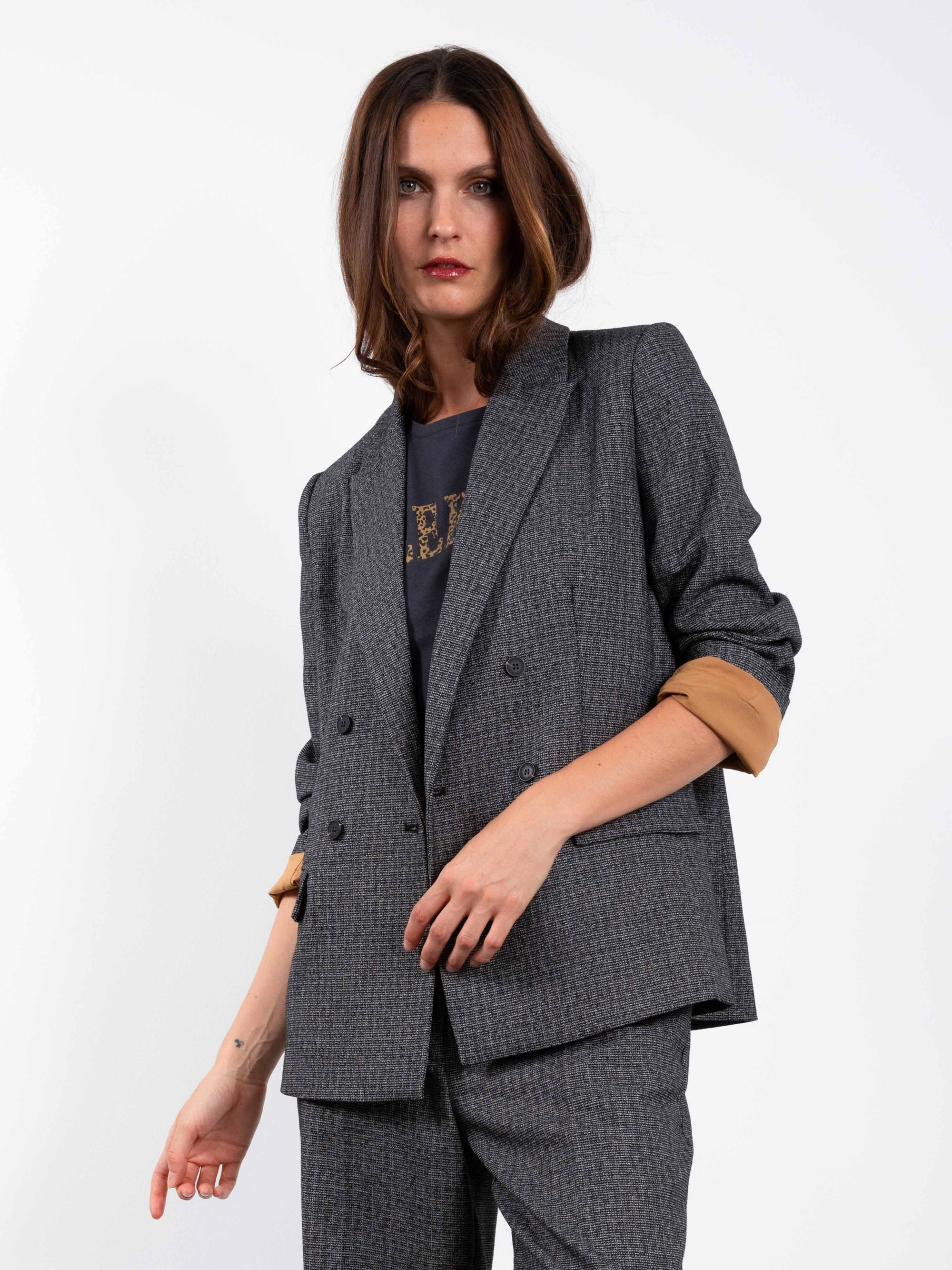 Tailored Blazer in Grey