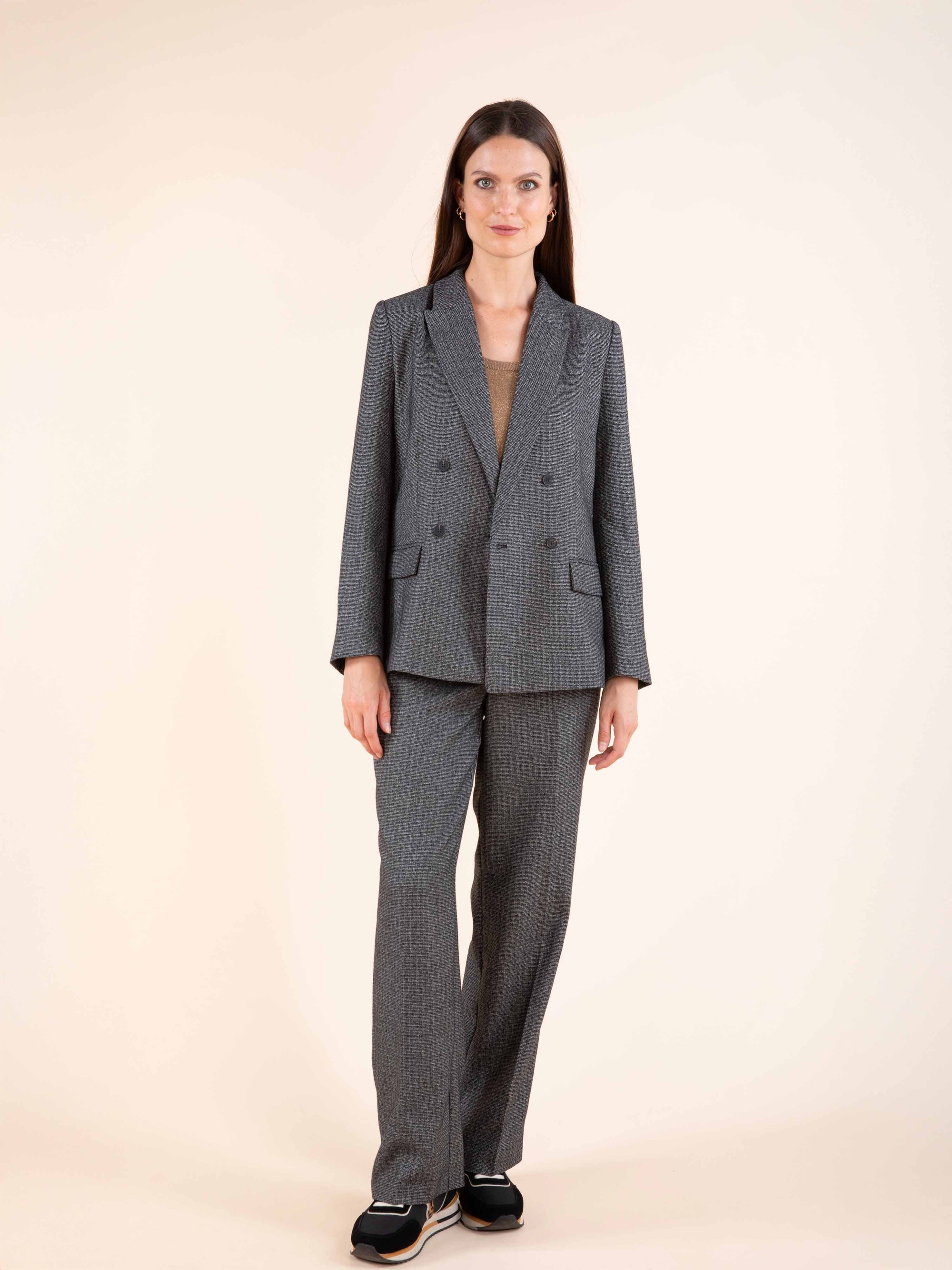 Suit Trousers in Grey