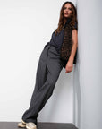Suit Trousers in Grey