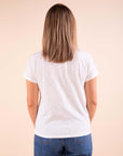 LIMITED EDITION Love More Pearl T-Shirt in White
