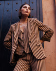 Striped Blazer