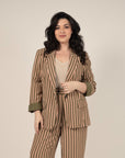 Striped Blazer