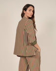 Striped Blazer