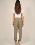 Loose Cargo Trousers in Khaki Size 4, 6, 10