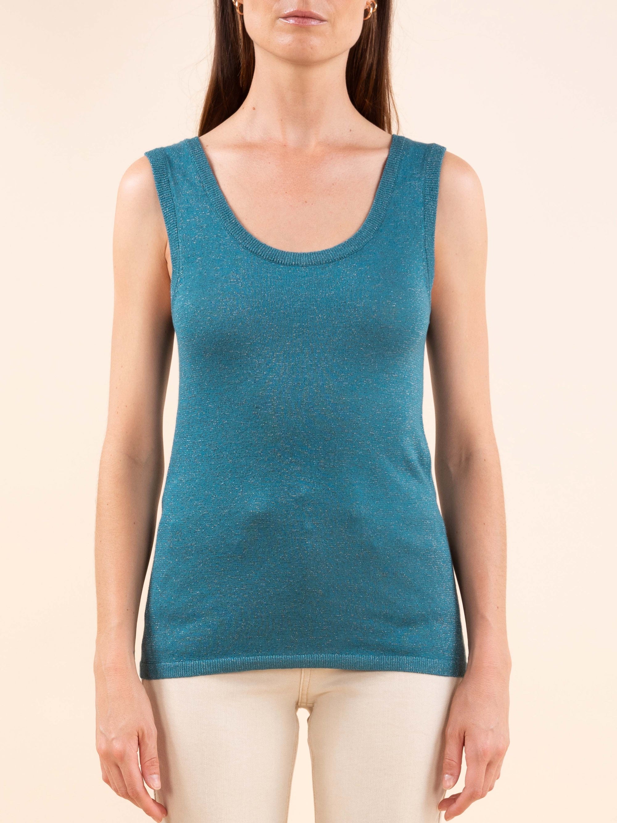 Iridescent Top in Celadon