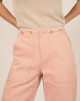 Alicia Patch Pocket Jeans in Rosewood Size 12