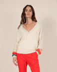 Reversible Cardigan in Cream
