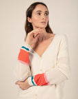 Reversible Cardigan in Cream
