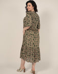 Printed Long Dress Size 12