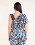 Removable Strap Top in Midnight Blue Size 12