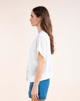 Wrap Cardigan in Ecru Size T4