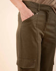Cargo Trousers in Army Green