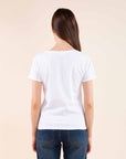 HEY Crew Neck T-Shirt in White