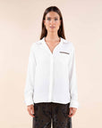 Chain Detail Shirt in White