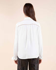 Chain Detail Shirt in White