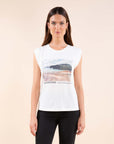 Yellowstone T-Shirt in Ecru