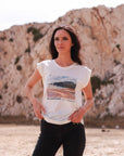 Yellowstone T-Shirt in Ecru