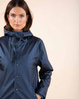 Raincoat in Ink Blue