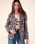 Leopard Blazer