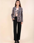 Leopard Blazer