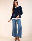 Denim Pocket Jumper