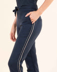 Joggers in Navy