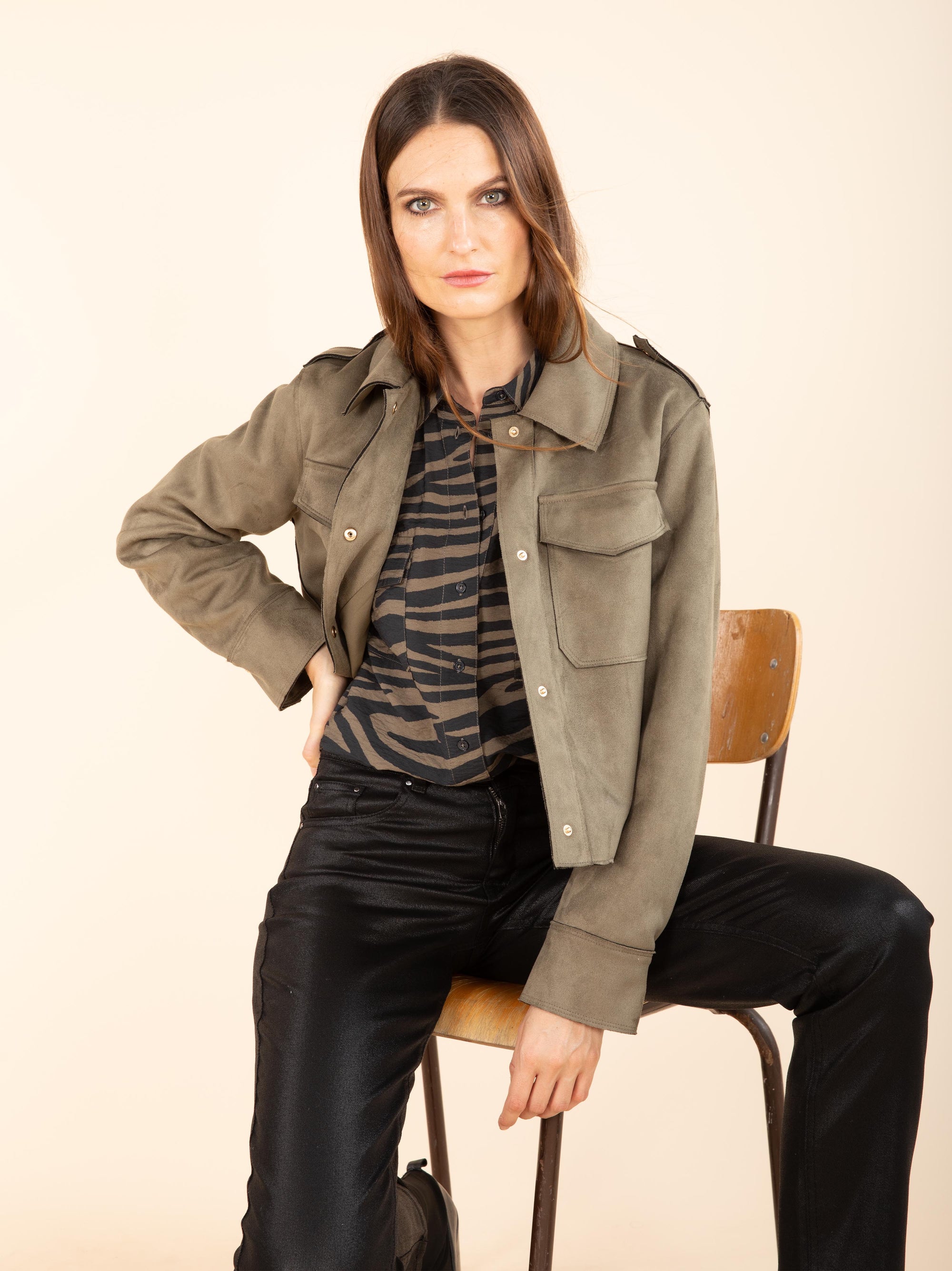 Suede Jacket