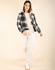 Drawstring Corduroy Trousers in Latte