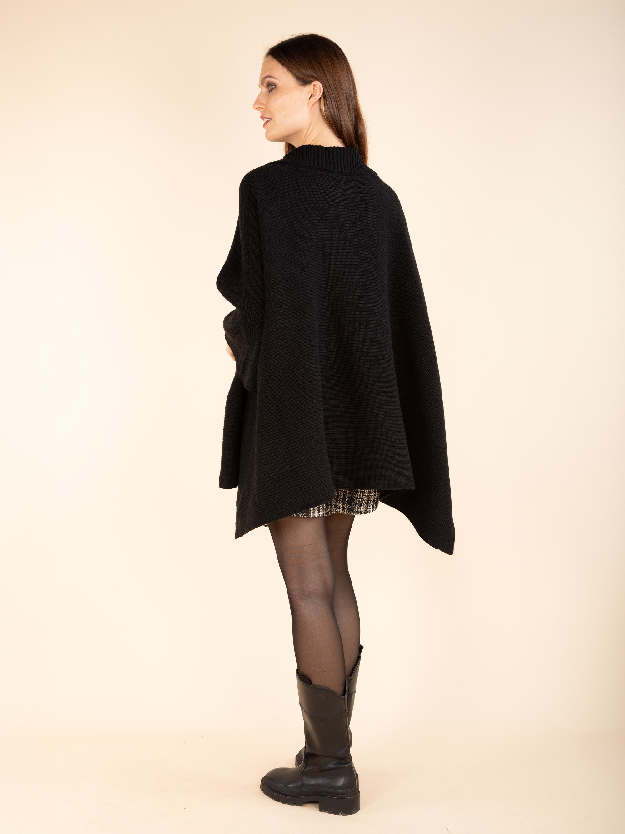 Buttoned Cape