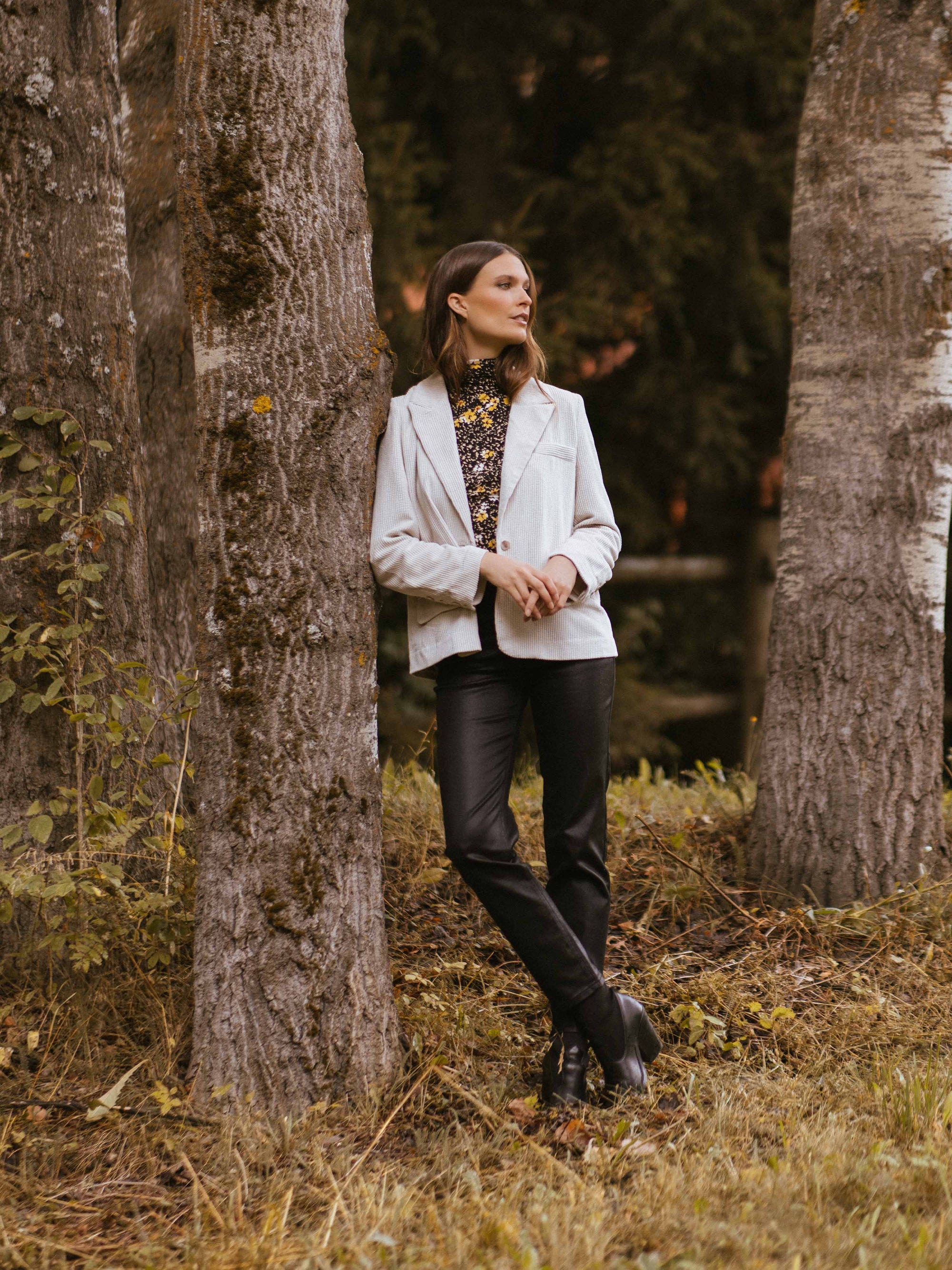Corduroy Blazer Jacket