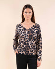 Reversible Leopard Jumper
