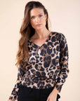 Reversible Leopard Jumper