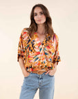 Kimono Blouse in Multi