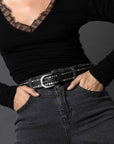 Sacha Belt in Black Size T2