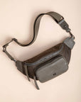 MARCEL Crocodile Effect Belt Bag