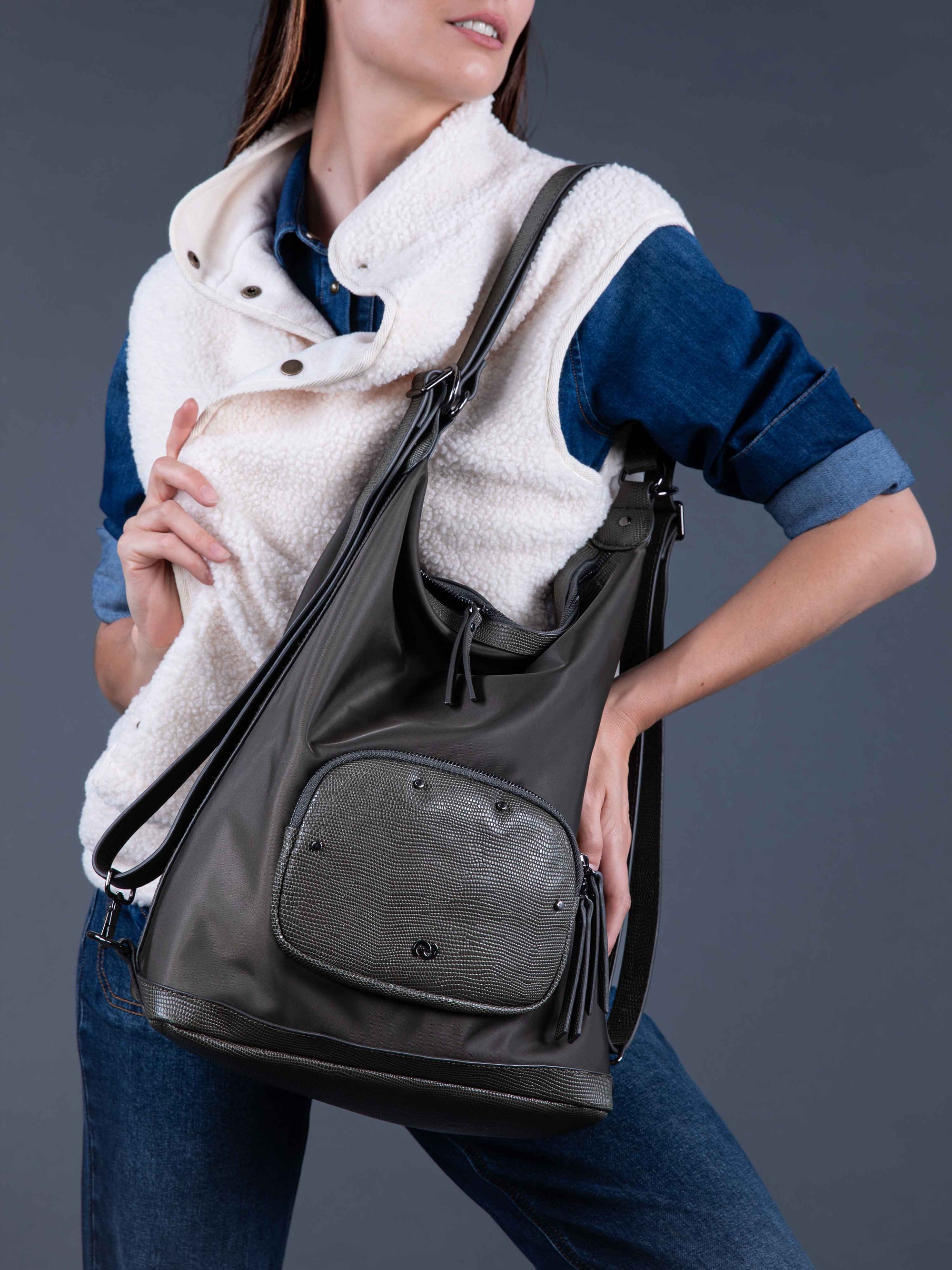 JULES Backpack in Khaki