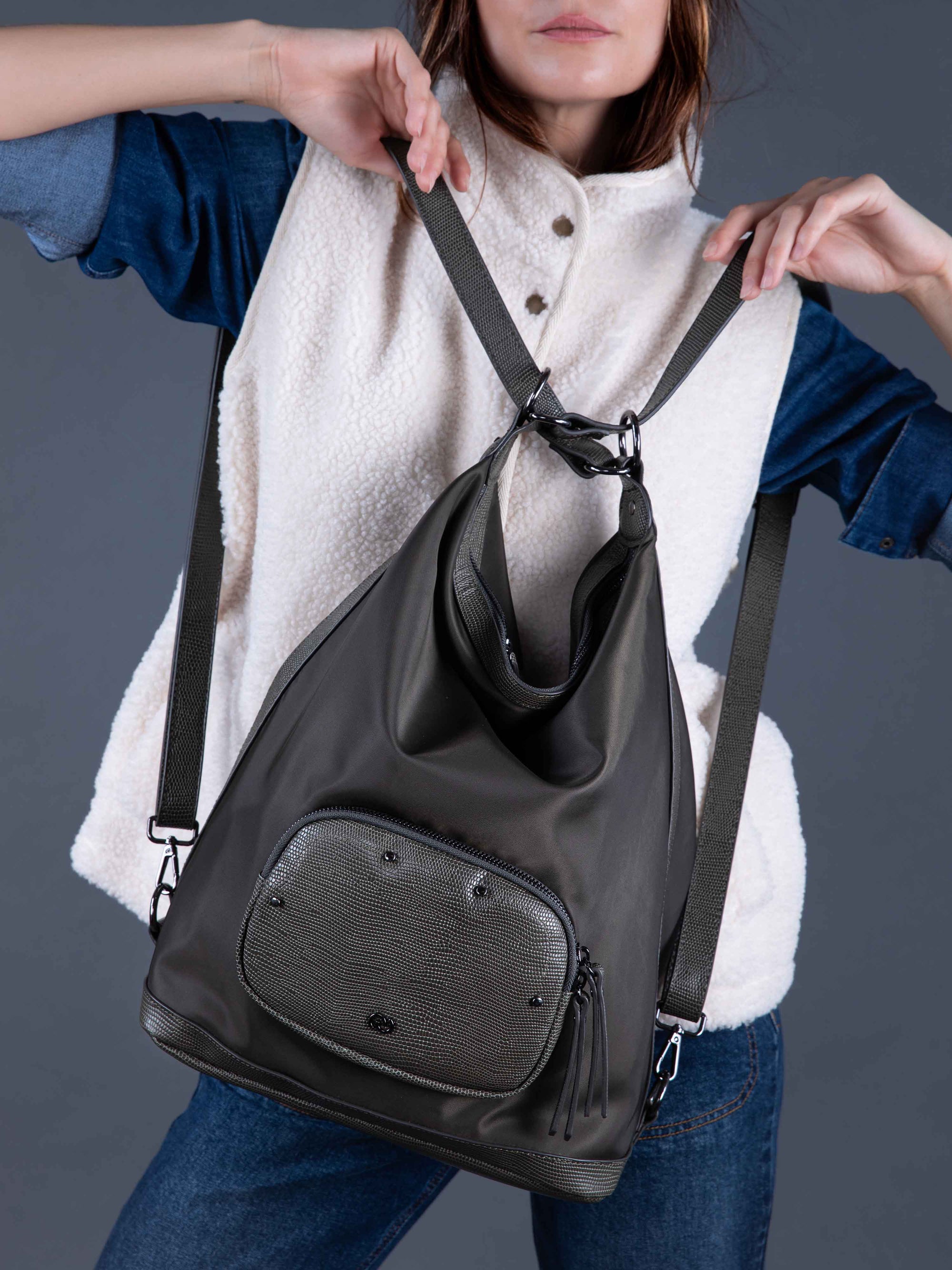 JULES Backpack in Khaki