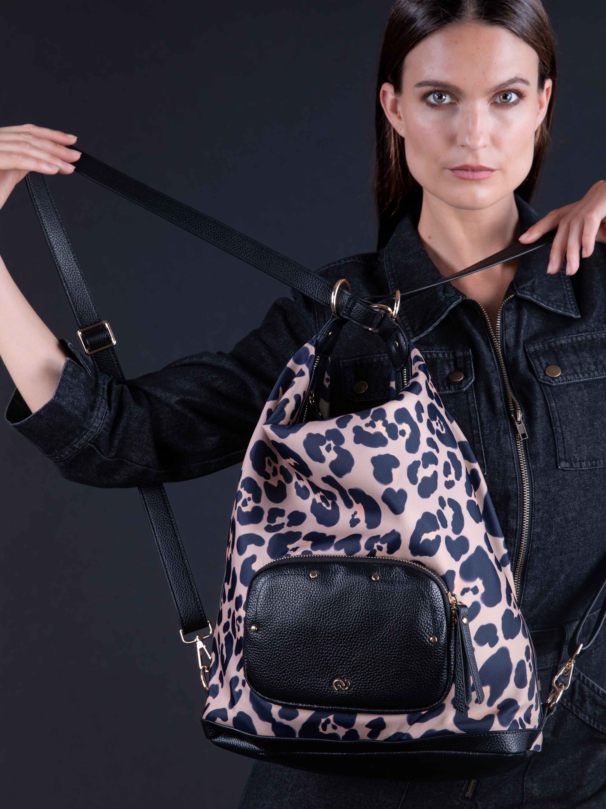 JULES Leopard Backpack