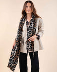 Leopard Print Scarf