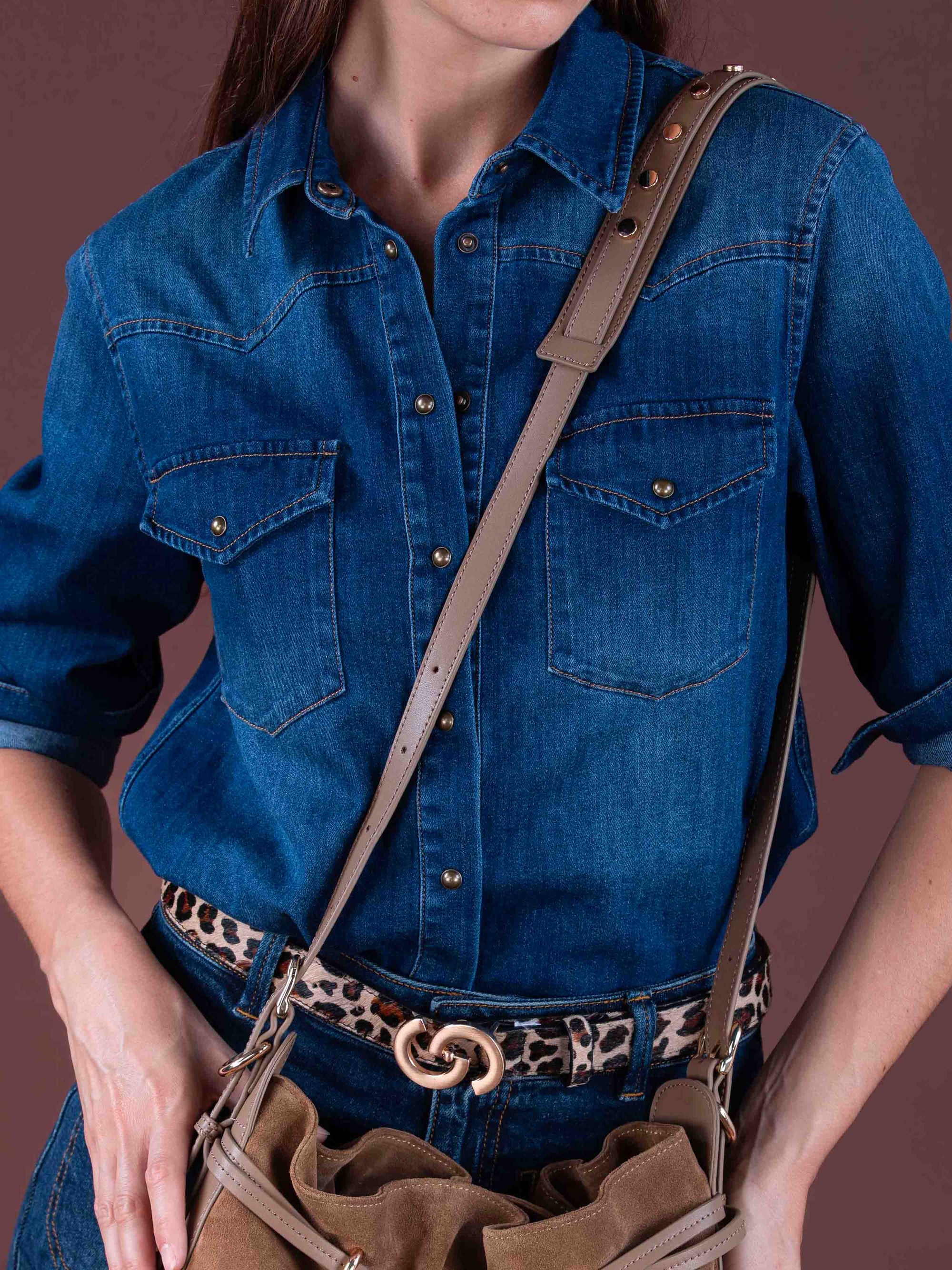 PRE-ORDER AVAILABLE LEANDRO Belt in Leopard.