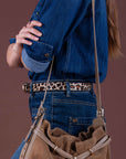 LEANDRO Belt in Leopard